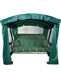 Тент с противомоскитной сеткой для садовых качелей Мадагаскар (2400х1450 мм)