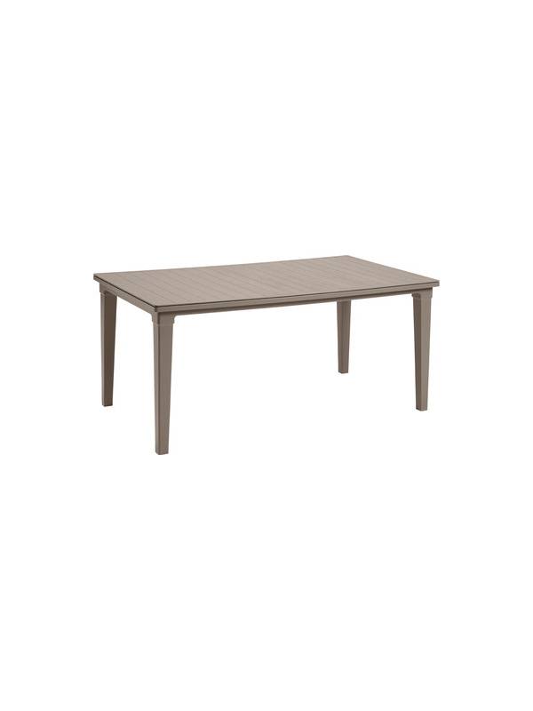 Стол пластиковый FUTURA 165х95cm, капучино