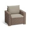 Набор уличной мебели (два кресла) California 2 chairs, капучино