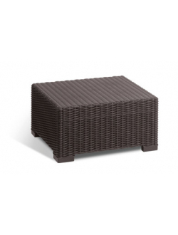 Пластиковый стол California коричневый