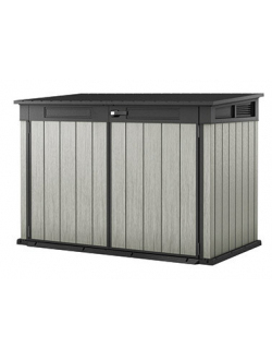 Сундук шкаф GRANDE STORE, серый