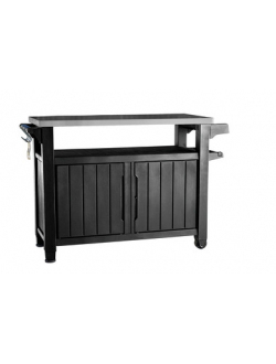 Большой Стол на колесах Unity XL storage, графит