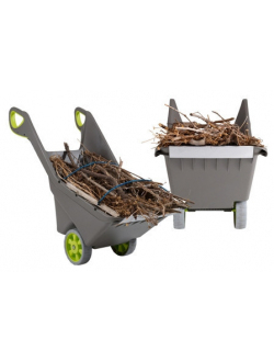 Тележка садовая REALBARROW, серая