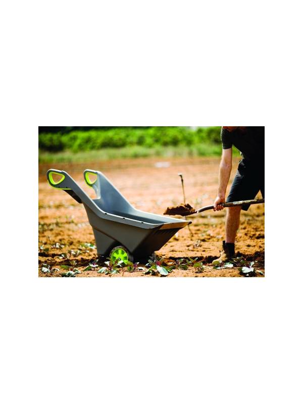 Тележка садовая REALBARROW, серая