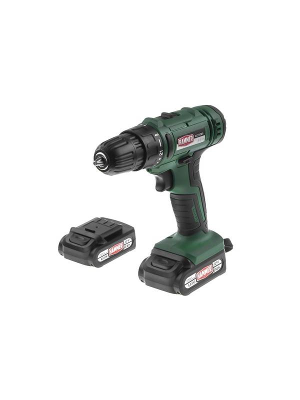 Дрель-шуруповерт аккумуляторная Hammer Flex ACD12BS
