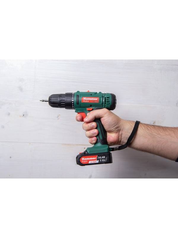 Дрель-шуруповерт аккумуляторная Hammer ACD14BS
