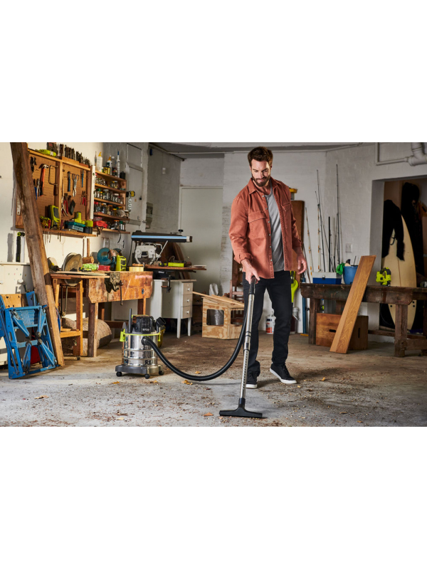 ONE + / Пылесос строительный RYOBI R18WDV (без батареи)