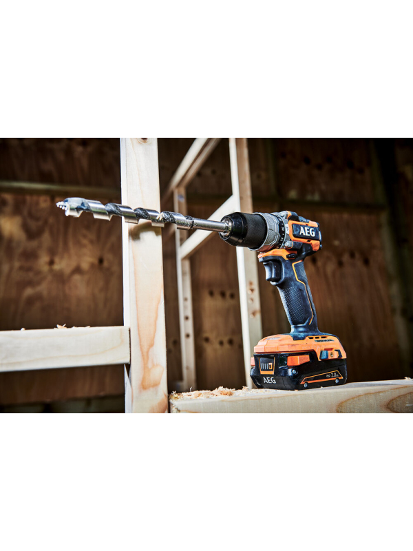 Дрель-шуруповерт ударная аккумуляторная AEG BSB18SBL-202C