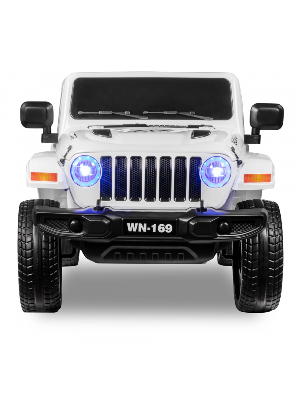 Детский электромобиль Kid’s Care Jeep Wrangler (белый)