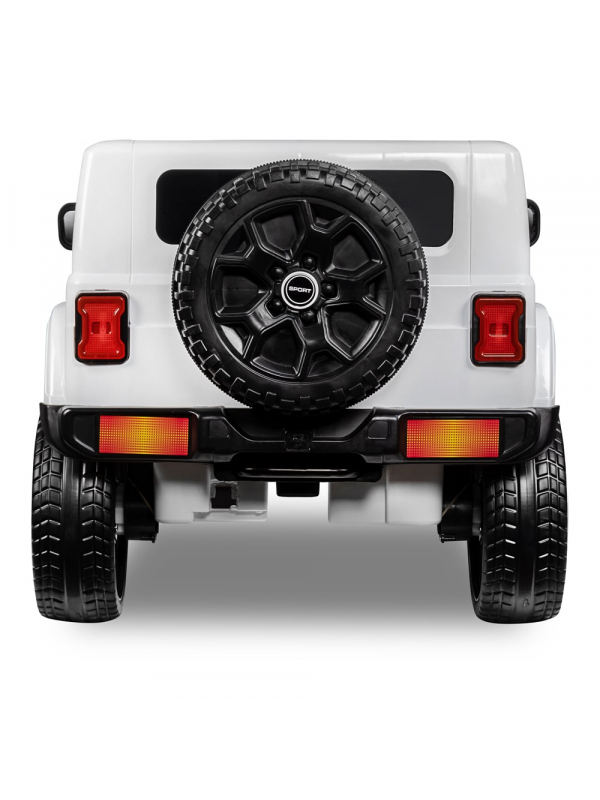 Детский электромобиль Kid’s Care Jeep Wrangler (белый)
