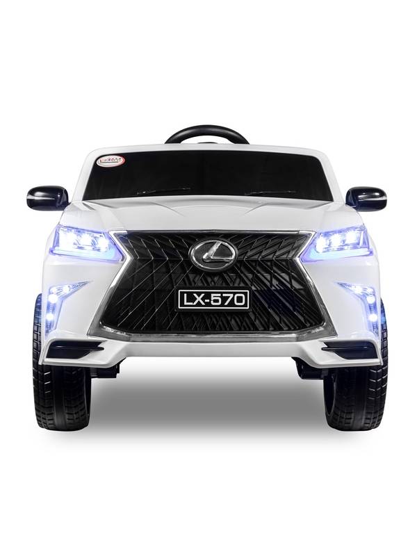 Детский электромобиль Kid’s Care Lexus LX 570 4х4 (белый)