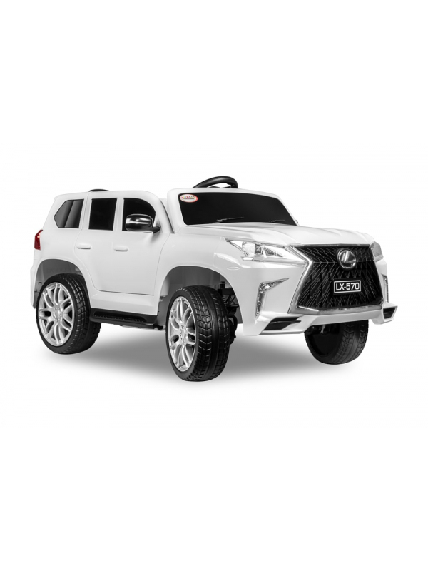 Детский электромобиль Kid’s Care Lexus LX 570 4х4 (белый)