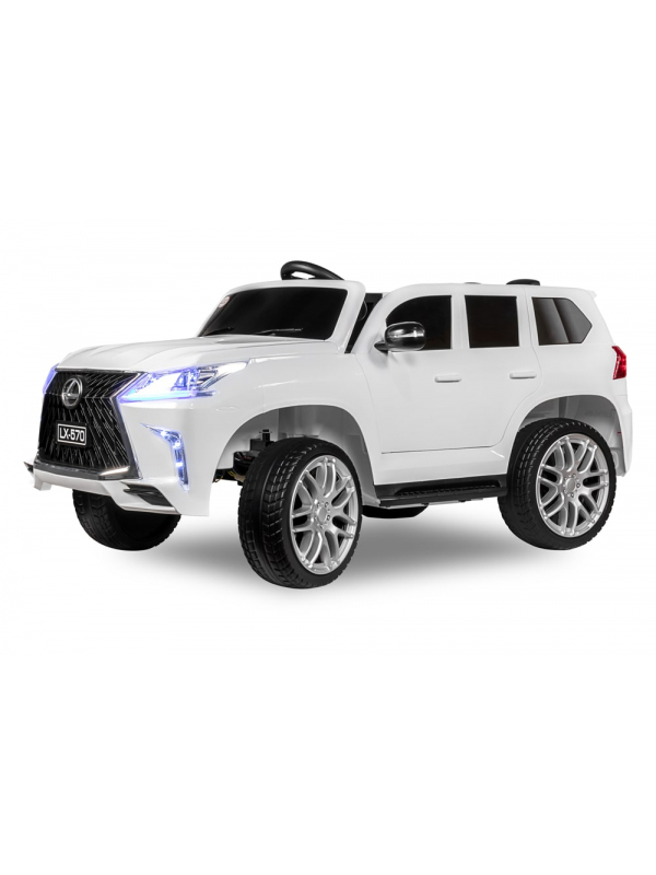 Детский электромобиль Kid’s Care Lexus LX 570 4х4 (белый)