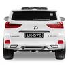 Детский электромобиль Kid’s Care Lexus LX 570 4х4 (белый)