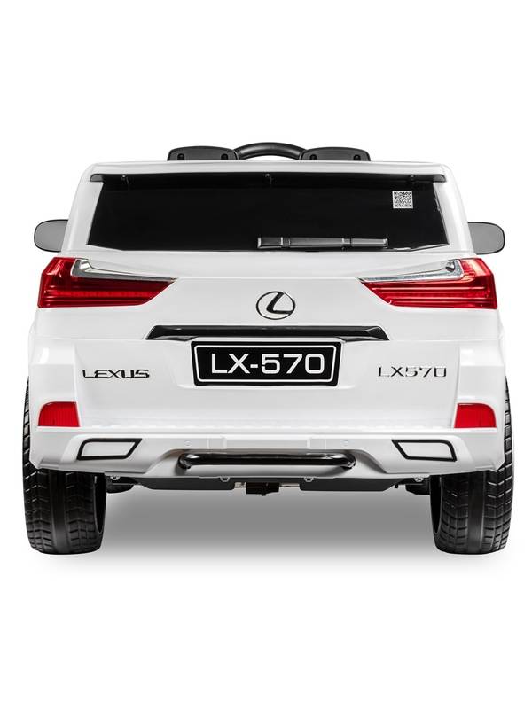 Детский электромобиль Kid’s Care Lexus LX 570 4х4 (белый)