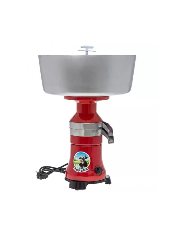 Сепаратор электрич. "ЗОРЬКА-120" с регулировкой оборотов, металл (100л/ч)