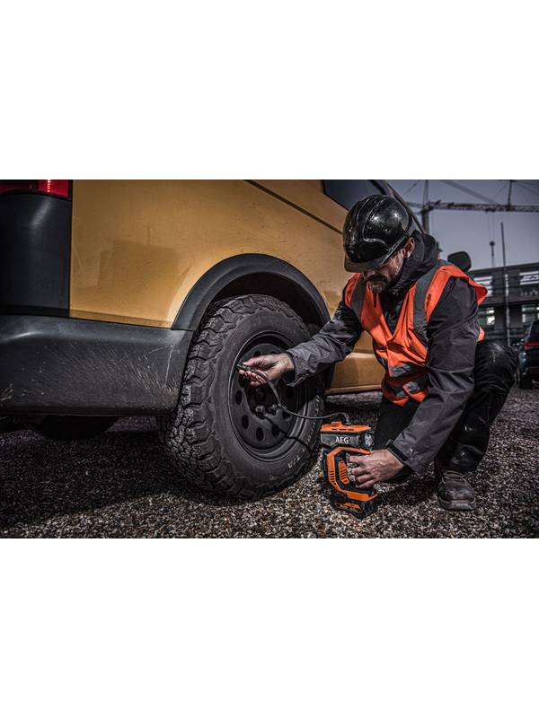 Компрессор аккумуляторный AEG BK 18C-0 (без батареи)