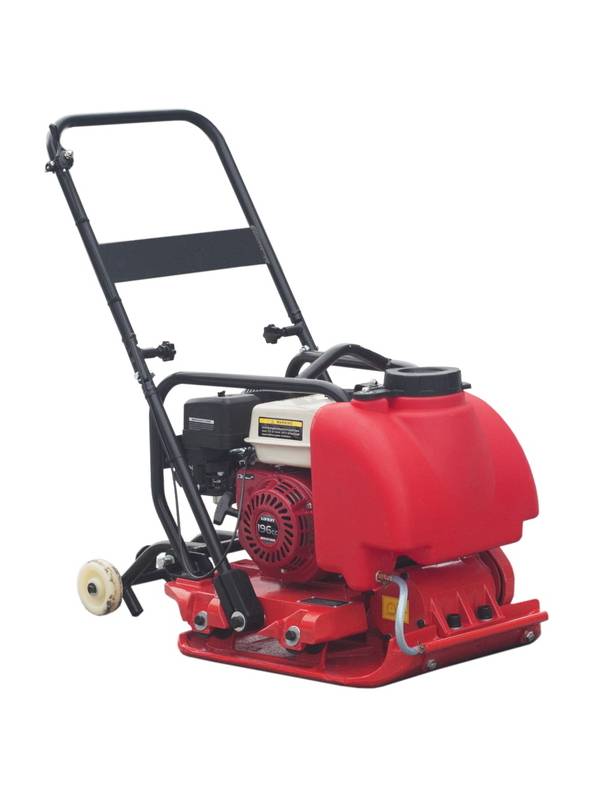 Виброплита Impulse VP80TL++ Loncin G200F (бак, колеса)