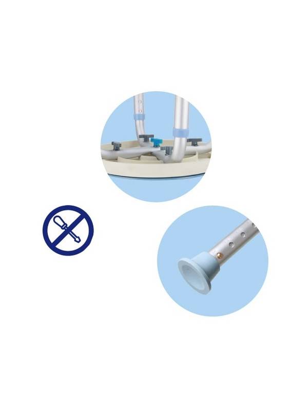 Стул для ванной (поворотное сиденье) Heiler BA315