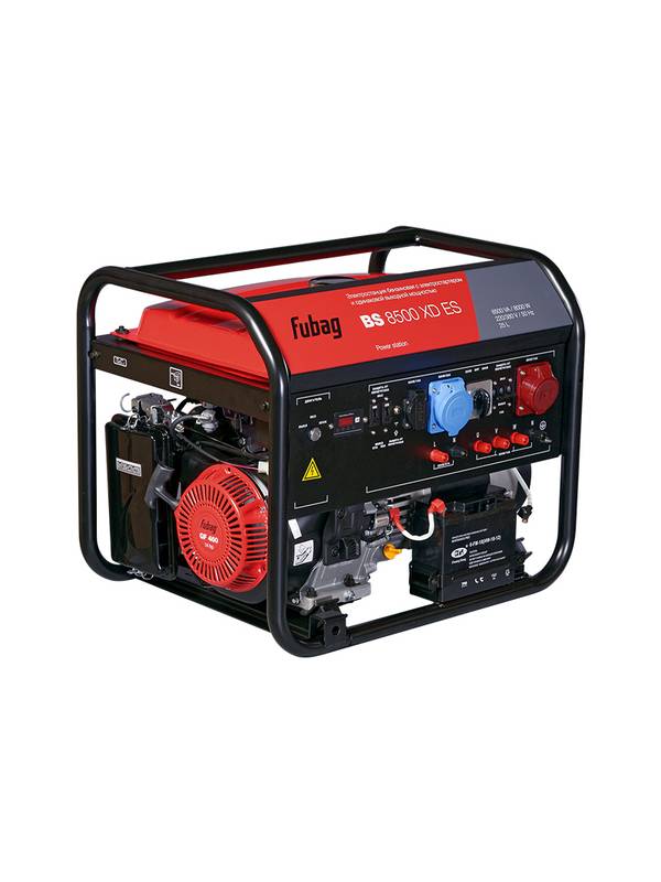 Генератор бензиновый FUBAG BS 8500 XD ES Duplex