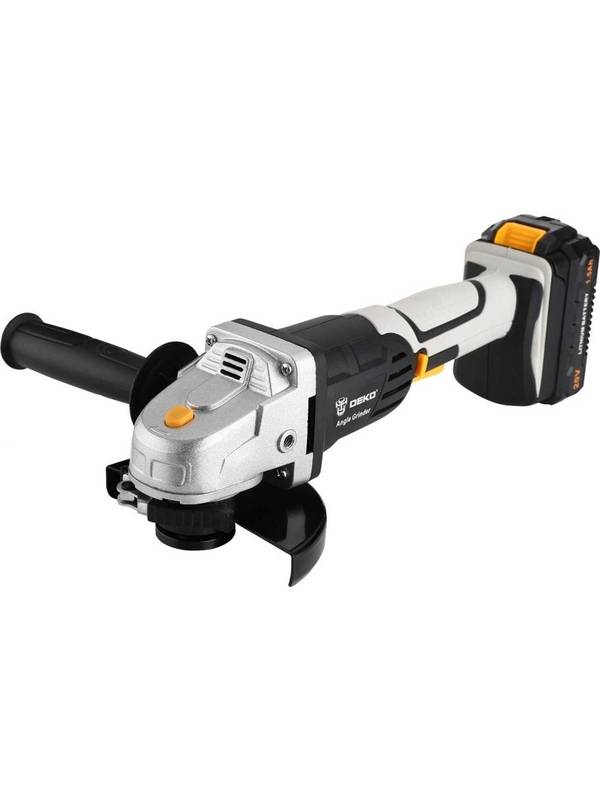 Углошлифмашина аккумуляторная DEKO DKAG20-125 063-2151