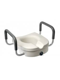 Сиденье-насадка для унитаза со съемными поручнями BradexKZ 0932