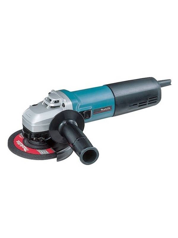 Одноручная углошлифмашина MAKITA 9565 CVR (1400 Вт, диск 125х22 мм, плавный пуск, регул. об.)