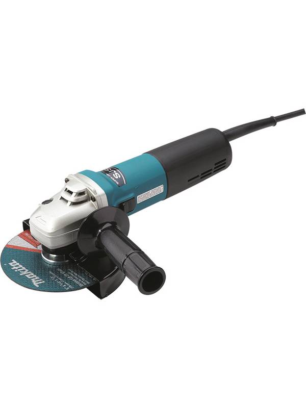 Одноручная углошлифмашина MAKITA 9566 CV (1400 Вт, диск 150х22 мм, плавный пуск, регул. об.)