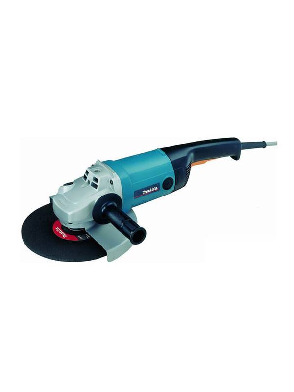 Двуручная углошлифмашина MAKITA 9069 SF (2000 Вт, диск 230х22 мм, плавный пуск, SDS-гайка)