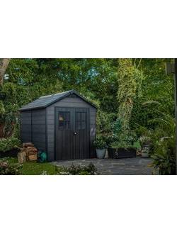 Хозяйственный блок Newton 759 (6,5 м2) ДПК, серый