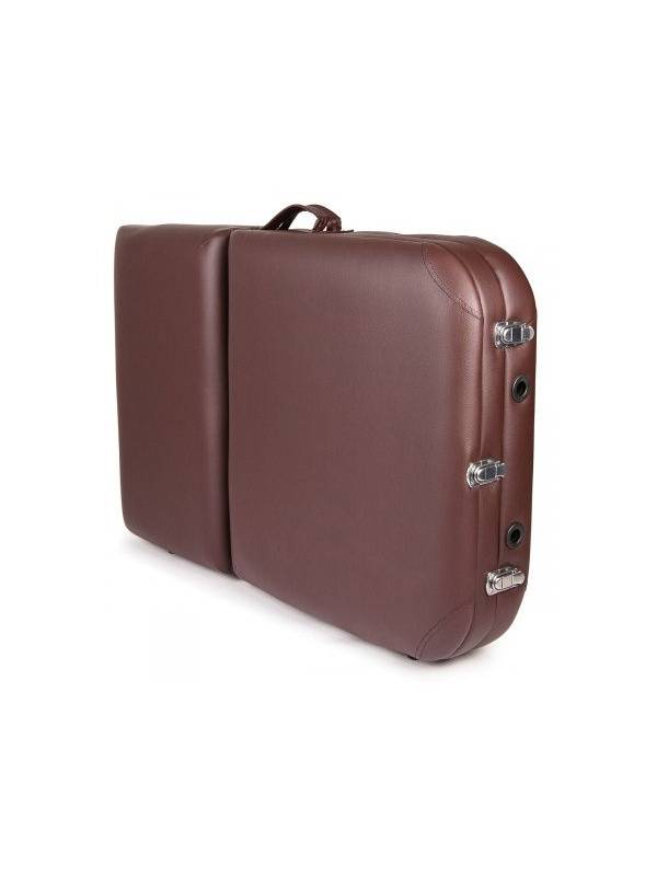 Массажный стол Atlas Sport 60 см складной 3-с деревянный (коричневый)