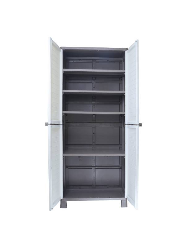 Шкаф AirSpire, высокий, графит/серый