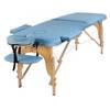 Массажный стол Atlas Sport складной 2-с деревянный 60 см (голубой)+ сумка в подарок