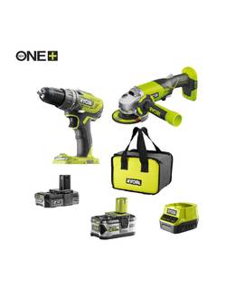 ONE + / Набор инструмента RYOBI R18DDAG-252S