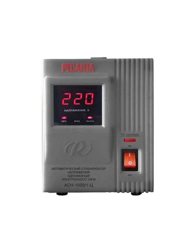 Стабилизатор напряжения напольный Ресанта АСН-1500/1-Ц