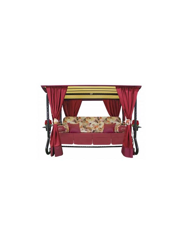 Качели садовые Arno Усадьба 2020-КД-4 (бордо)