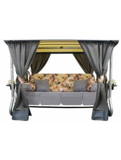 Качели садовые Arno Усадьба 2020-КД-4 (серебро)