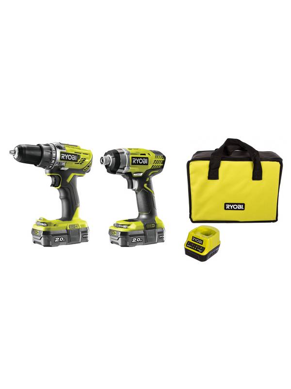 ONE + / Набор инструмента RYOBI R18DDID-220S