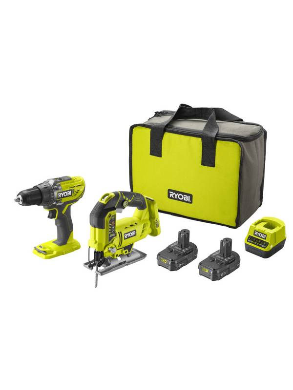 ONE + / Набор инструмента RYOBI R18DDJS-220S