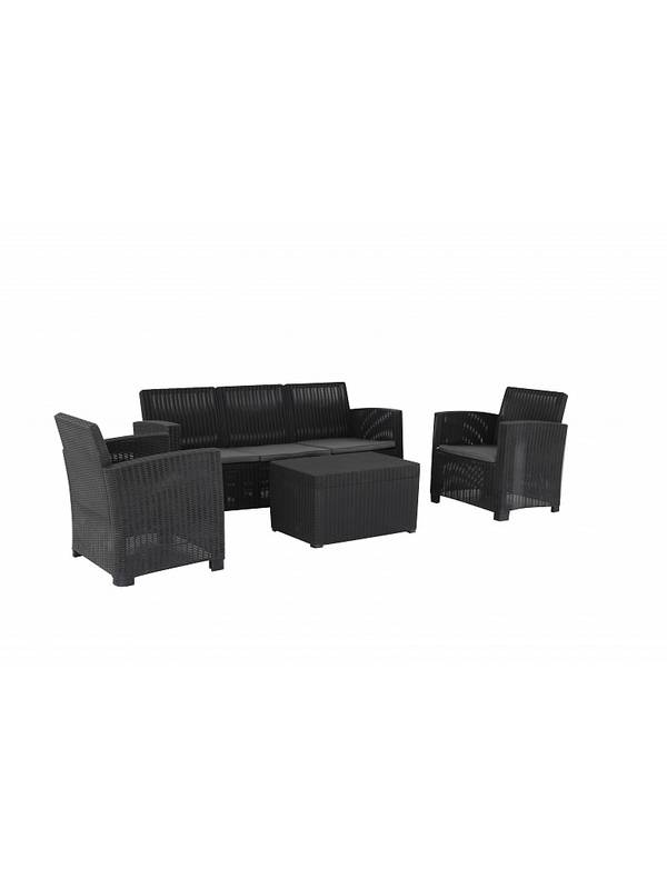 Комплект садовой мебели Sundays Tonga-CB 1806136CB (Black)