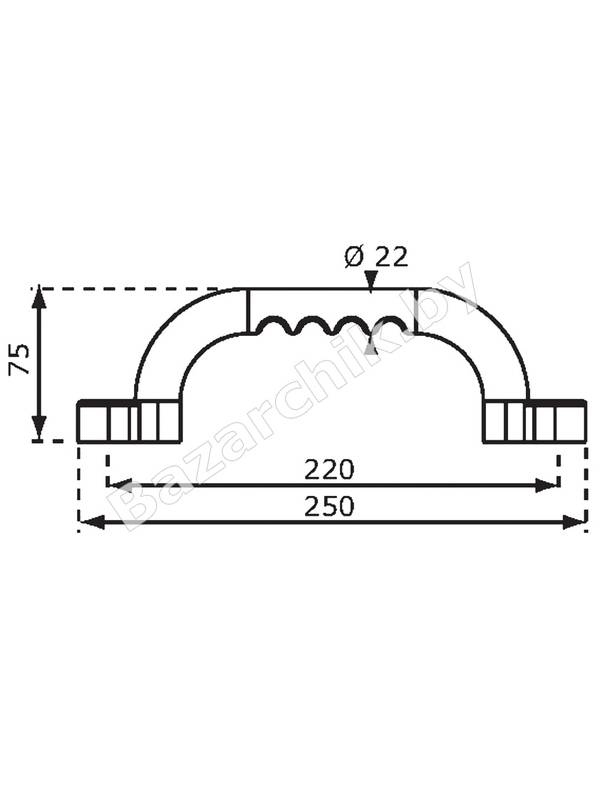 Набор пластиковых ручек Fingers-Line (желтый)
