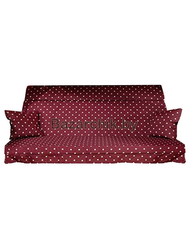 Мягкий элемент (сиденье) с подголовником для садовых качелей 2000х530 (с222)