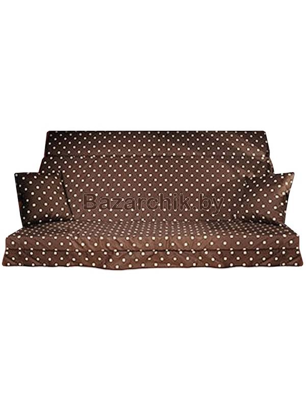 Мягкий элемент (сиденье) с подголовником для садовых качелей 2000х530 (с323)