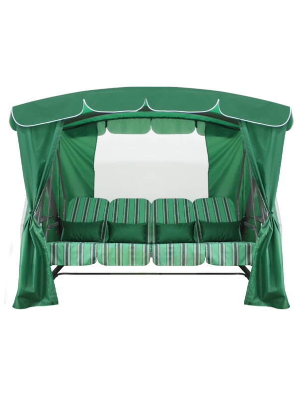 Качели садовые Дефа Люси Люкс (зеленый)