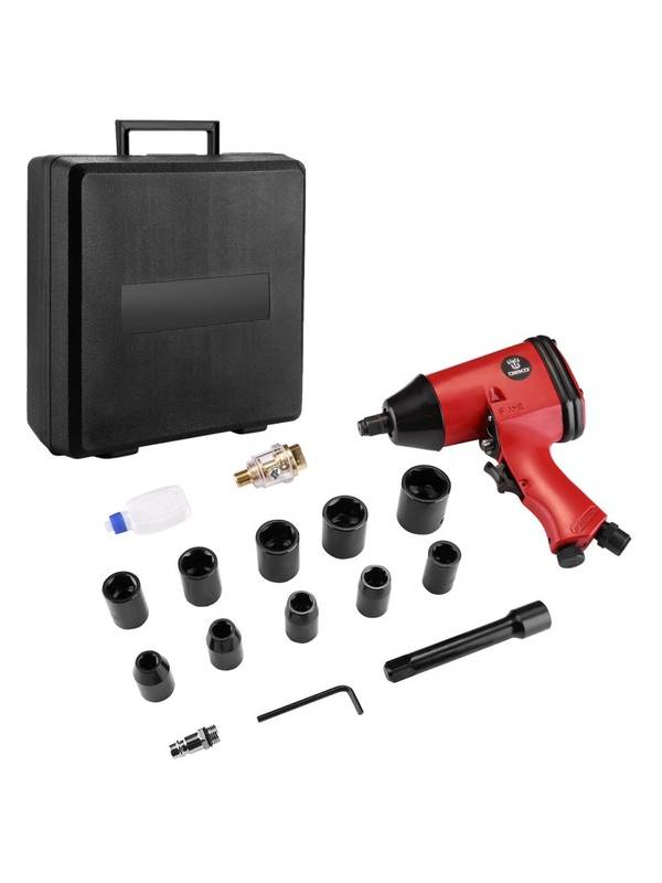 Пневмогайковерт ударный DEKO DKPT01 SET 3