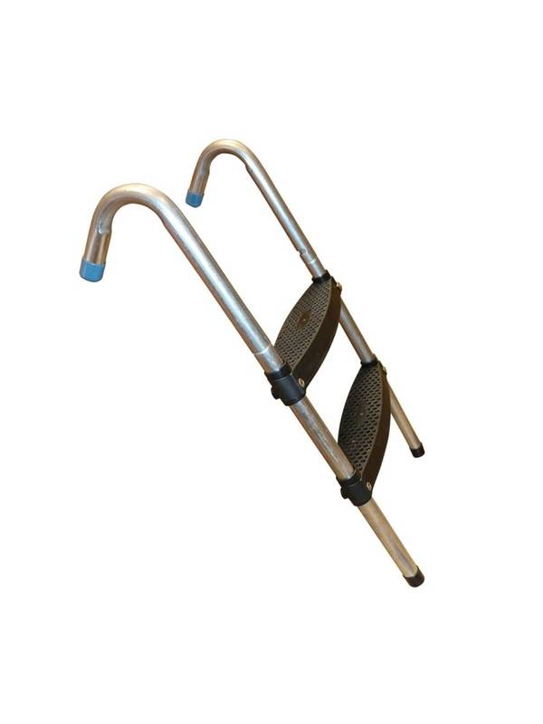 Батут ProFit Premium Green 252 см PRO (8ft) с защитной сеткой и лестницей