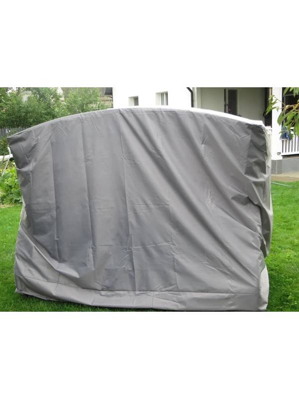 Чехол укрытие для садовых качелей до 220 см (светло-серый)