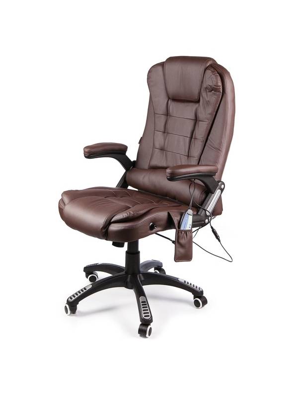 Вибромассажное кресло Calviano Veroni 53 (коричневое)