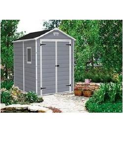 Хозблок MANOR 6х8DD (4,4 м2), серый