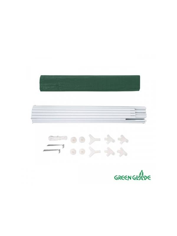 Садовый тент-шатер Green Glade 1004 (полиэтилен, 2х3х2,5)